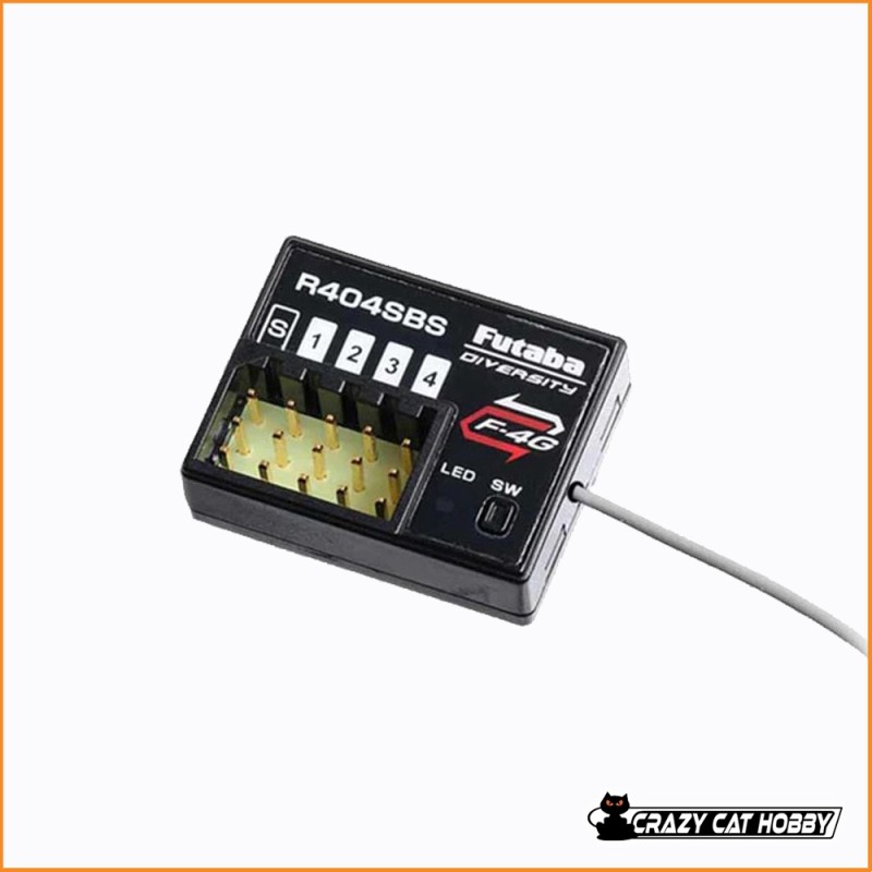 RECEIVER FUTABA R404SBS 4 CHANNEL - FU115