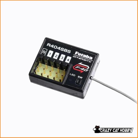 RECEIVER FUTABA R404SBS 4 CHANNEL - FU115