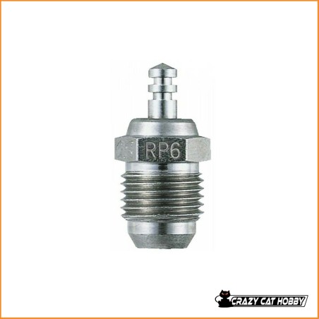 TURBO GLOW PLUG RP6 MEDIUM - OS ENGINES 71542070