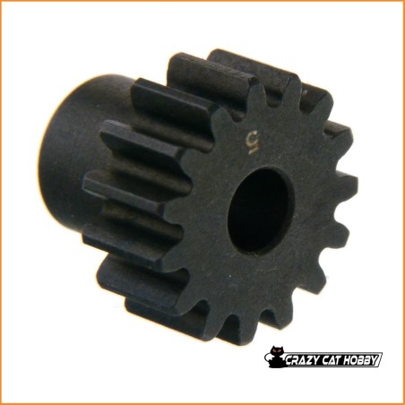E0714 Pignone 15 T per Motori Brushless Albero 5 mm - Mugen -4944925906695