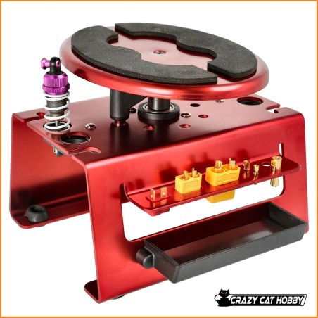 CAR WORKS STAND 1:8 RED (8 Locking) - ROBITRONIC R15002R - 4046032092497