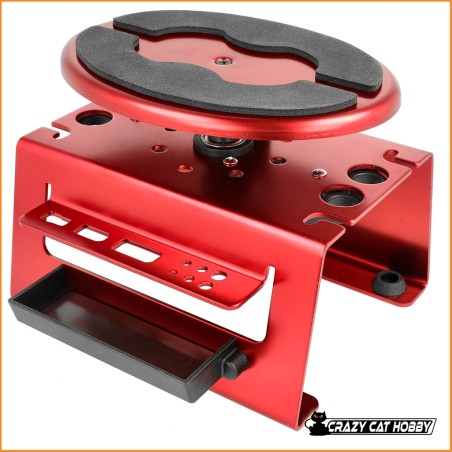 CAR WORKS STAND 1:8 RED (8 Locking) - ROBITRONIC R15002R - 4046032092497