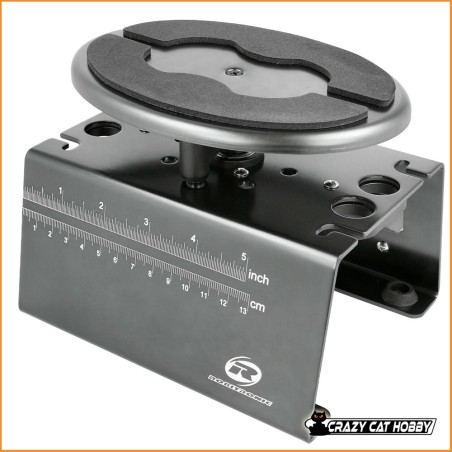 RC CAR WORKS STAND 1:8 GREY (8 Locking) - ROBITRONIC R15002G