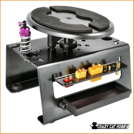 CAR WORKS STAND 1:8 GREY (8 Locking) - ROBITRONIC R15002G