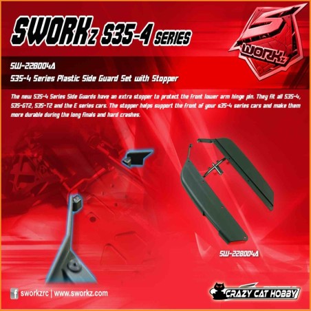 SW-228004A PLASTIC SIDE GUARD S35-4 SERIES - SWORKz