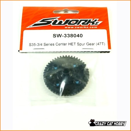 SW-338040 CORONA DIFFERENZIALE CENTRALE HET 47T S35-3/4 SWORKz - 4710345171209