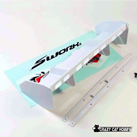 SW-228013WH ALETTONE PRO-SPEED 2.0 BIANCO PRE FORATO - SWORKZ - 4710345178086