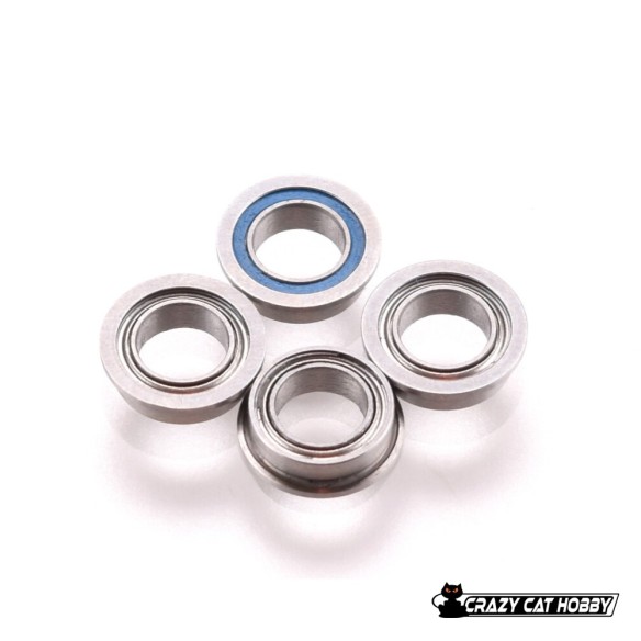 CUSCINETTI FLANGIATI 5x8x2.5 mm 4 pezzi - RUDDOG RDRPBF85