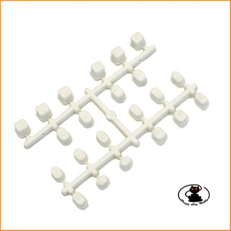 IF442WB BOCCOLE ECCENTRICI BIANCHE MP9 KYOSHO