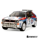 TAMIYA LANCIA DELTA INTEGRALE 4WD KIT DA MONTARE (TT-02) MOTORE E REGOLATORE INCLUSI 58570