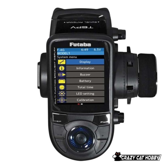 FUTABA T6PV WITH R404SBS RX - WHEEL REMOTE CONTROL - FU1022