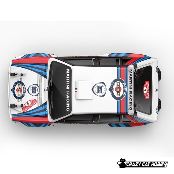 HYPER GO 1/14 LANCIA DELTA  MARTINI RALLY DRIFT 4WD BRUSHLESS RTR 42 Kmh - 14302