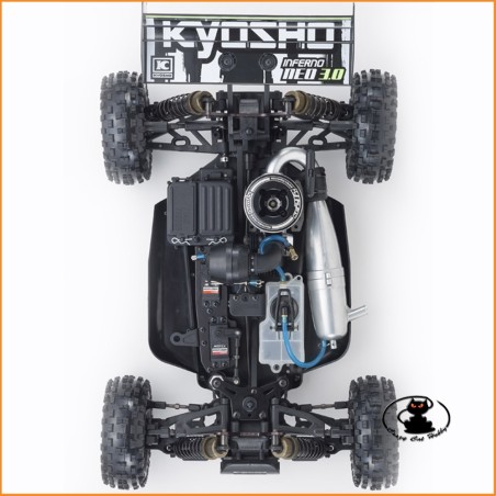 KYOSHO INFERNO NEO 4.0 MOTORE A SCOPPIO READYSET ROSSA - 33029T1B