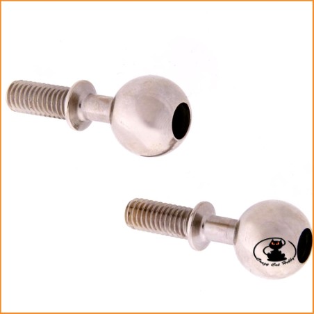 E2123 Steel Front Kingpin Ball Pivot Steering MBX MGT Mugen