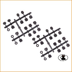 E2173 Arm Mount Insert Set Mugen MBX8-R