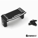 ALUMINUM SERVO SUPPORT BLACK FOR TAMIYA TT02 - YEAH RACING TATT-057K