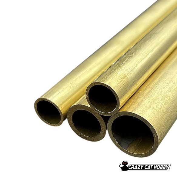 BRASS TUBES ø 6X5.1X1000 mm 240055