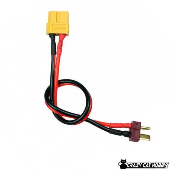 SkyRC SK600023-15 CHARGING CABLE XT60 FOR BATTERY WHIT T-SOCKET
