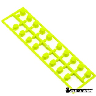 IF730KY BOCCOLE ECCENTRICI GIALLE SOSPENSIONI MP11 - KYOSHO -4548565505463