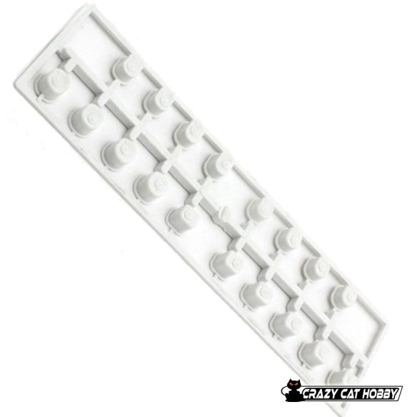 IF730W SUSPENSION BUSH SET WHITE MP11 KYOSHO - 4548565504855