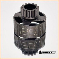 RC PROJECT CAMPANA FRIZIONE 14T Ø 26,1 MM -  RCPJ-A025-14 per frizione 3 ceppi Rc Project RCPJ-A029-095 -7700000001061