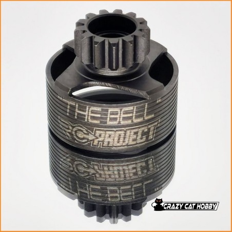 CAMPANA FRIZIONE 14T Ø 26,1 MM -  RCPJ-A025-14 - RC PROJECT