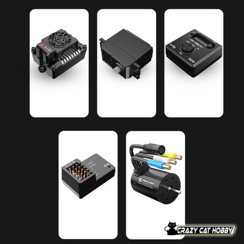 FORD MUSTANG SHELBY GT500 4WD RTR BLS 1:10 - ELECTRONIC