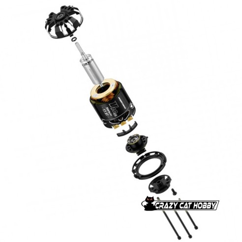 Hobbywing Xerun V10 Brushless Motor G4R (2-3s) 17.5T for 1:10