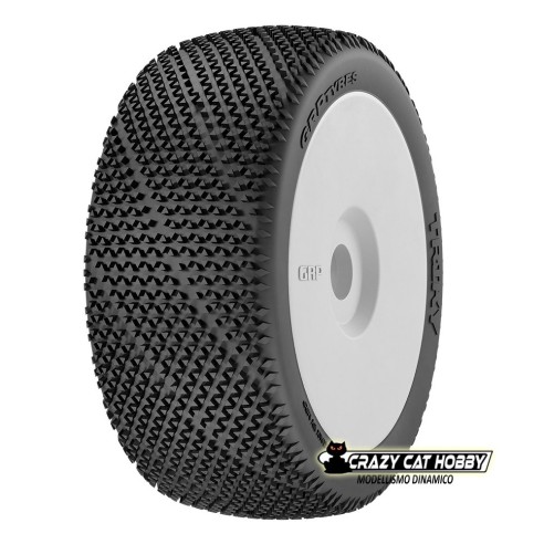 GRP Tyres Triky N25 ( super soft  ) coppia ruote incollate Off Road - GMX30-N25 - 8020327262570