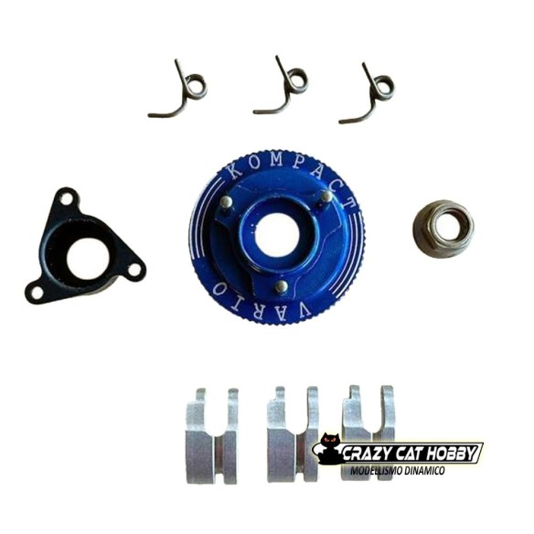 OT Fioroni Vario Kompact Red Clutch with 3 Ergal 7075 Shoes - FR-180