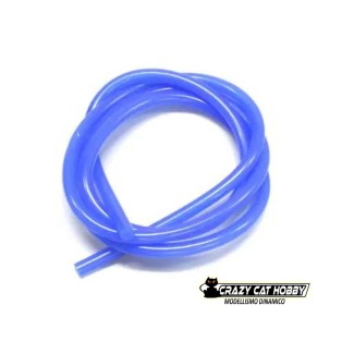 92213B Tubo Miscela Silicone Blu 2.4x6 mm lunghezza 1 metro - Kyosho - 4548565452903