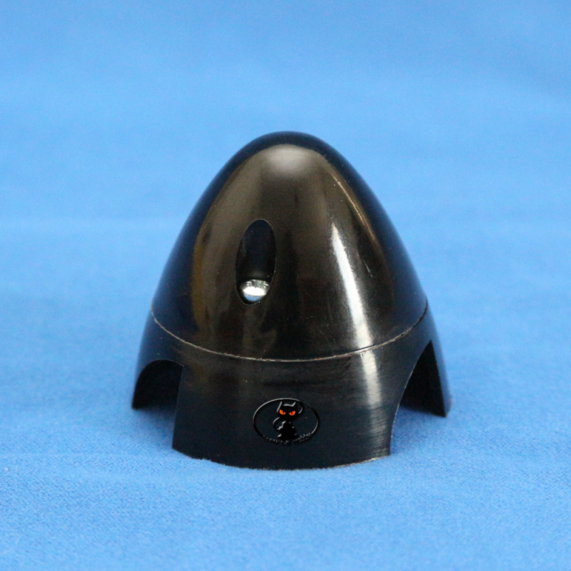 Ogiva in nylon nero ø56 mm per elica tripala