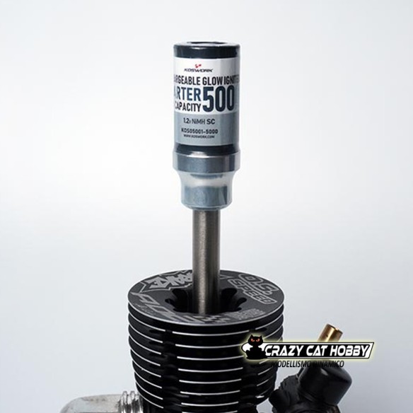 Accendicandela compatto con batteria alta capacità 5000 mAh NiMh KOS05001-5000 KOSWORK - 4710588222379