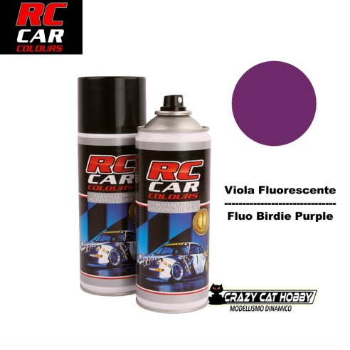 Rc Car Colours - Lexan Spray Paint 150 ml Fluo Birdie Purple 1013