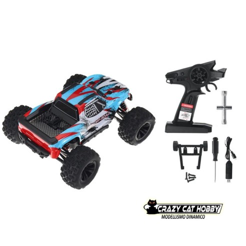 HYPERGO 16208 BRUSHLESS 4X4 RC OFF ROAD MONSTER TRUCK