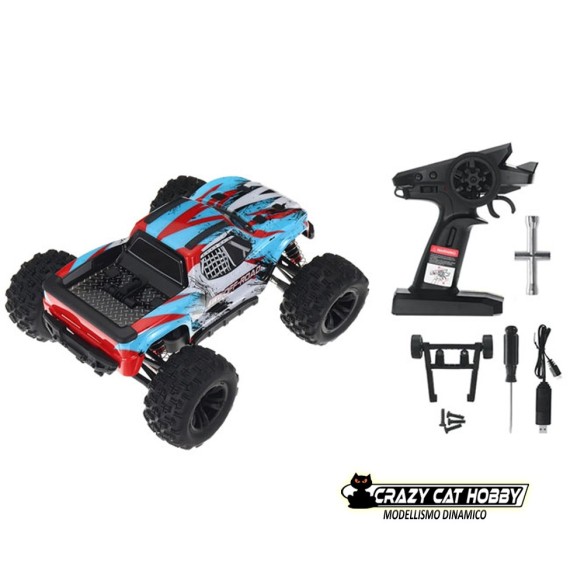 MJX HYPER GO 1/16 RTR MONSTER TRUCK 4X4 BRUSHLESS - RTR - 16208