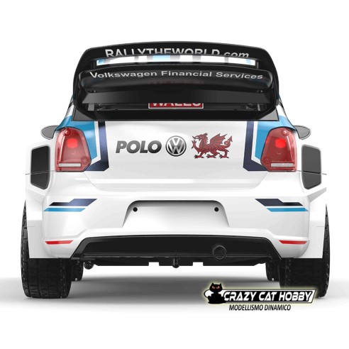 Volkswagen Polo R WRC 4x4 RTR BLS 1:10 - Hyper Go MjX -10304