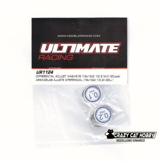 UR1124 SHIM 13x16x0.1/0.2 mm (20) - Ultimate Racing