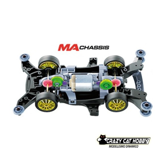 TAMIYA 18648 Mini 4wd Mad Laser PRO MA Chassis