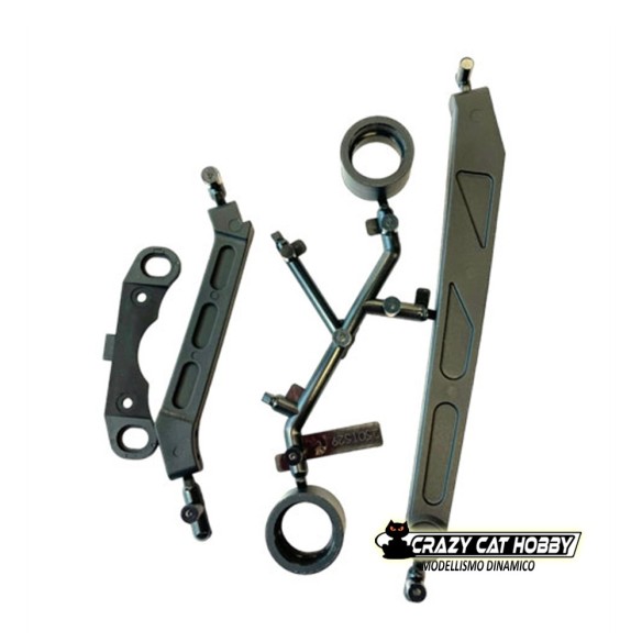 SW-2501529 Plastic chassis brace set - Sworkz
