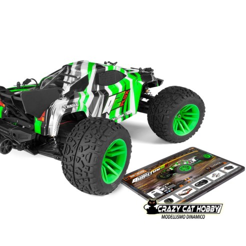 Automodello RC Maverick Quantum2 XT Flux 1/10 Stadium Truck 4WD - Brushless 2/3S (Verde) - Codice MV150408