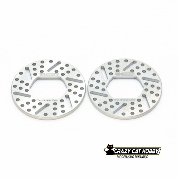 RC Project Disco Freno Ventilato in Acciaio per Kyosho MP10 / MP10T / MP11 (2 Pz) RCPJ-KYMP10-010 - 1020000000090