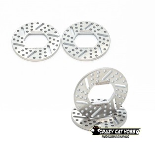 RC Project Steel Vented Brake Disc for Kyosho MP10 / MP10T / MP11 (2 Pc) RCPJ-KYMP10-010