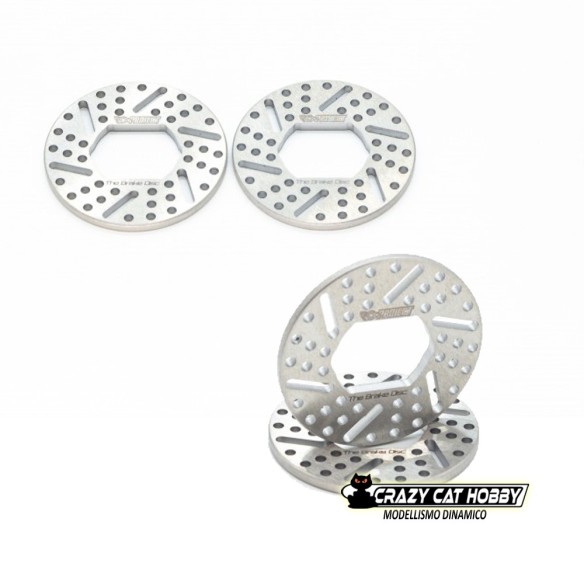 RC Project Steel Vented Brake Disc for Kyosho MP10 / MP10T / MP11 (2 Pc) RCPJ-KYMP10-010
