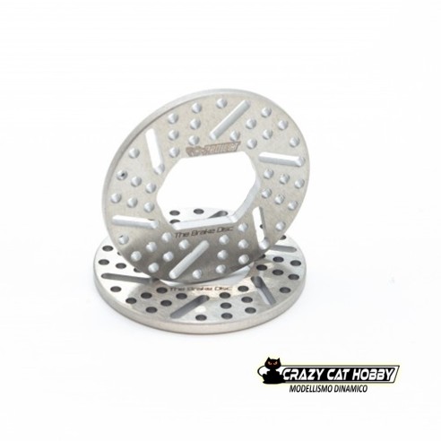 Vented Brake Disc for Kyosho MP10 / MP10T / MP11 (2 Pc) RCPJ-KYMP10-010 - RC Project Steel