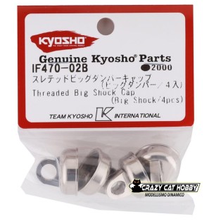 IF470-02B Threaded Big Shock Cap ( 4 pcs ) Kyosho