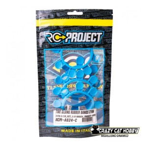 Blue Tyre Gluing Bands - RCPJ-A024-C - RC Project