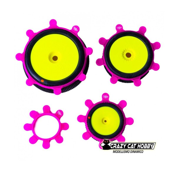 Pink Tyre Gluing Bands RC Project RCPJ-A024-P