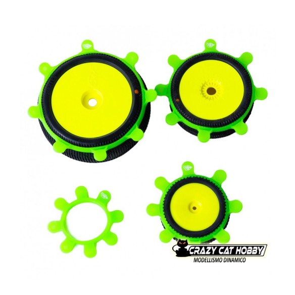 RC Project Green Tyre Gluing Bands - RCPJ-A024-G