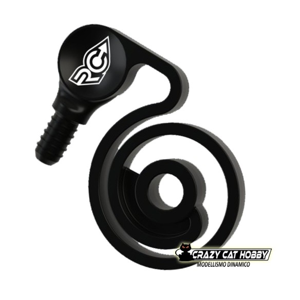 RC-Project Cappuccio per Bottiglia Miscela "Smart Fuel Bottle Cap" (Nero) RCPJ-A037-B - 7700000000996